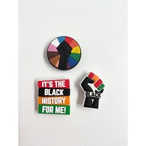 5/$10 Black History Croc Jibbitz Charm